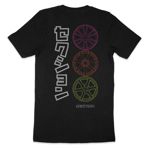 Fluro Wheel Tee