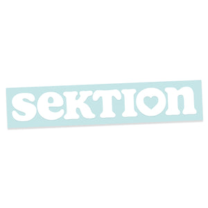 Sektion Love Heart Sticker